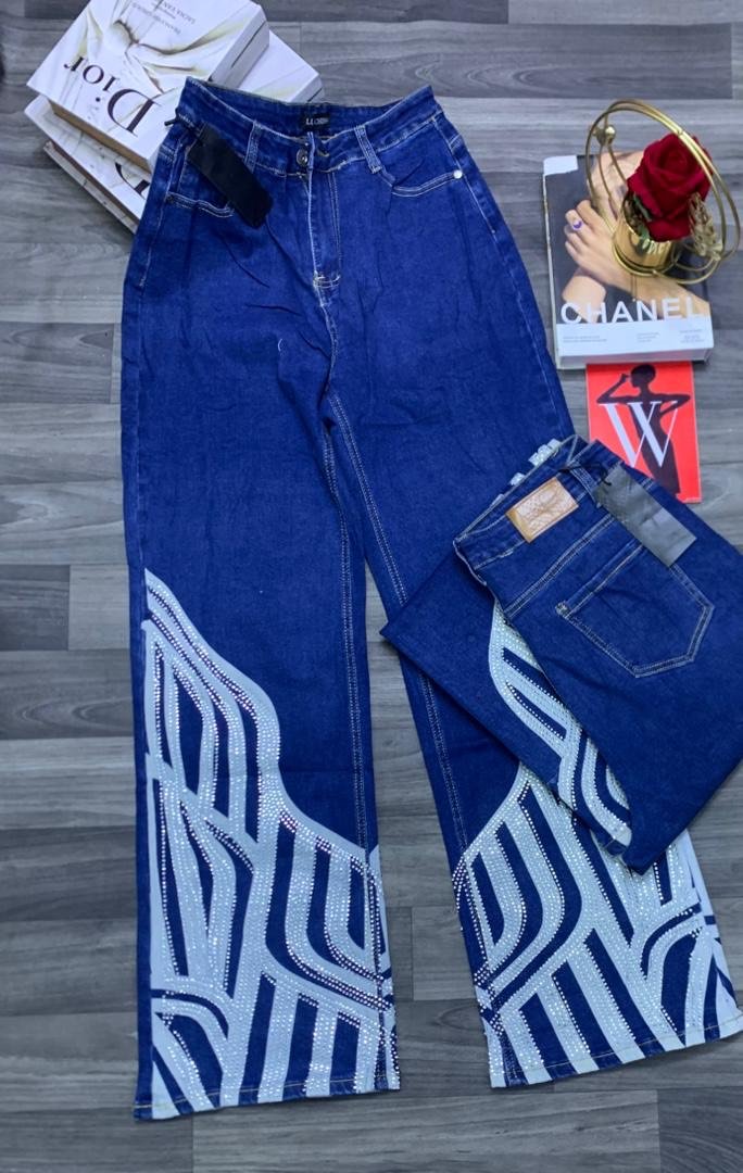 Luchino Arctic Wing Ultra-Long Denim - Image 2