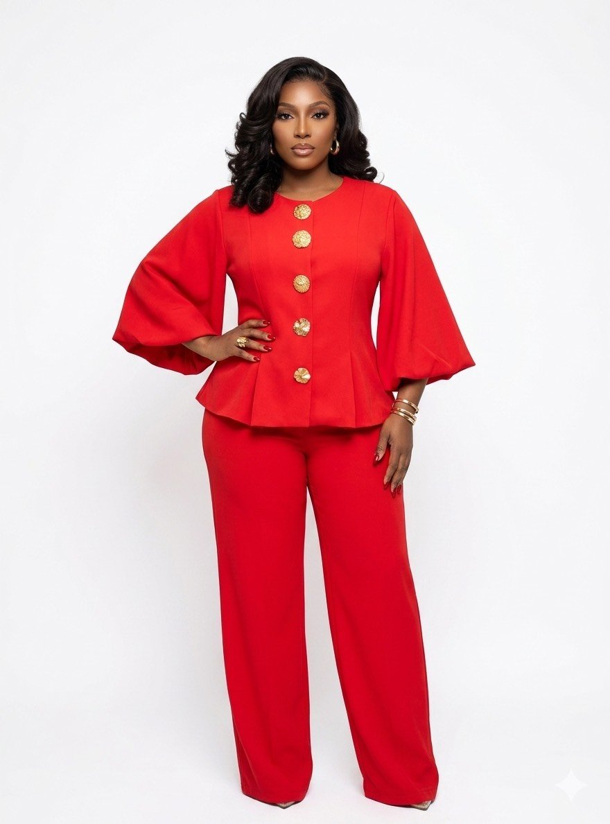The Empress Peplum Set